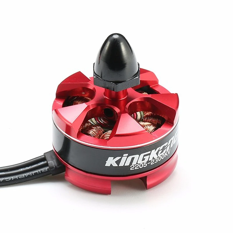 Оригинальный KINGKONG 2205 2300KV 2 до 4S CW CCW бесщеточный двигатель для радиоуправляемых