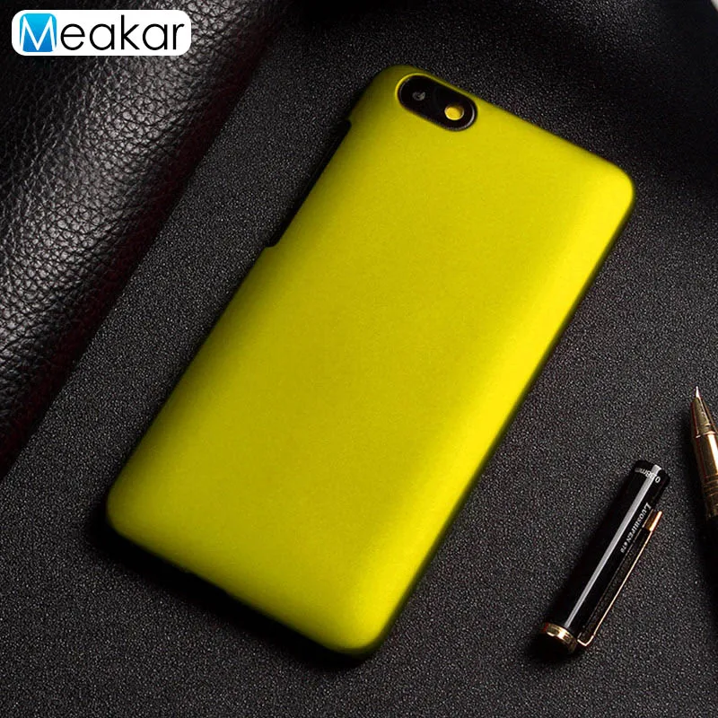 yellow Матовая Пластик Coque 5.5For huawei Honor 4X чехол для huawei Honor 4X Honor4X 4 х чехол для телефона чехол-лента на заднюю панель - Цвет: yellow