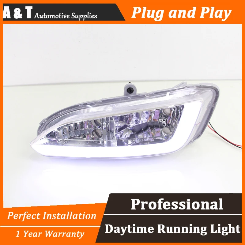 A&ampT car styling For Hyundai IX45 2013-2015 LED DRL led fog lamps High brightness guide | Автомобили и мотоциклы