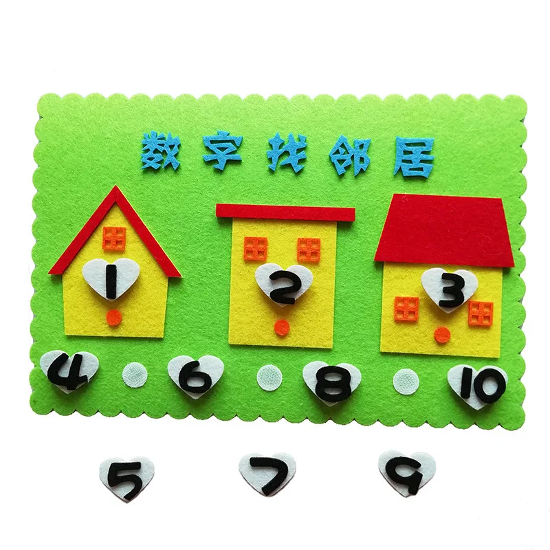 1 шт. Детский развивающий Войлок из нетканого материала|Поделки своими руками| |