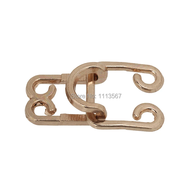 100 набор ремесло золотой тон крючок и глаза застежка удлинитель талии пуговица