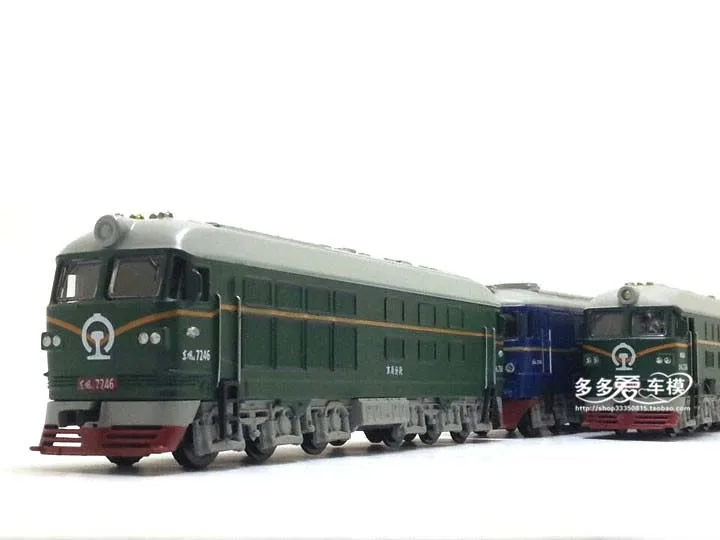 1: 87 сплав дизель Ретро поезд модель игрушечные машинки локомотив внутреннего сгорания акустооптические игрушки для детей Подарки