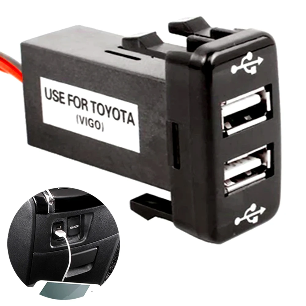 In situ 2.1A двойной порт Автомобильный телефон мобильный сотовый USB зарядное