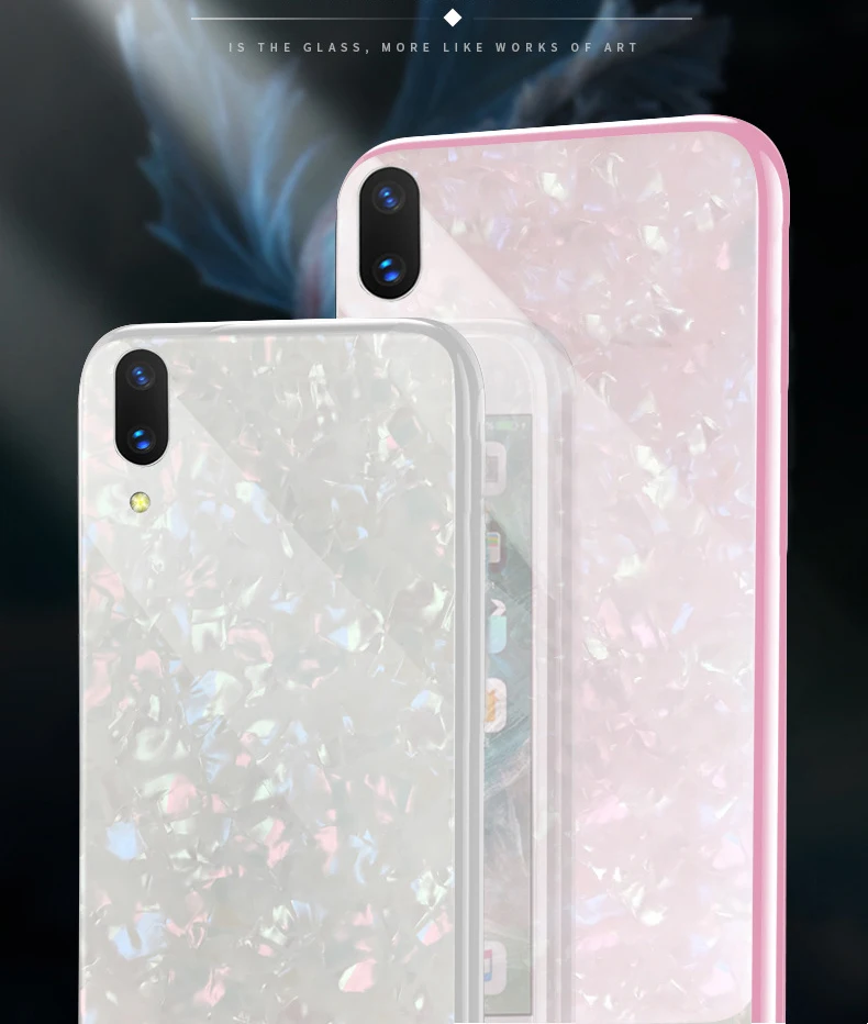Чехлы с закаленным стеклом для Vivo NEX S A X21 X20 Plus X21i X9 X9s X7 Y85 Y79 Y75 чехол из ТПУ с покрытием