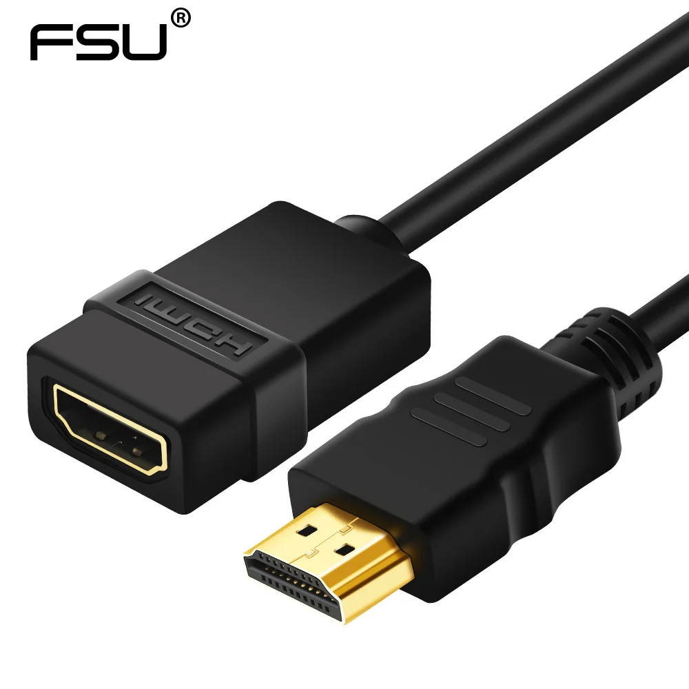 Кабель HDMI 3 фута 1 м 1080P для разъема переходник удлинитель разъем штырь гнездо
