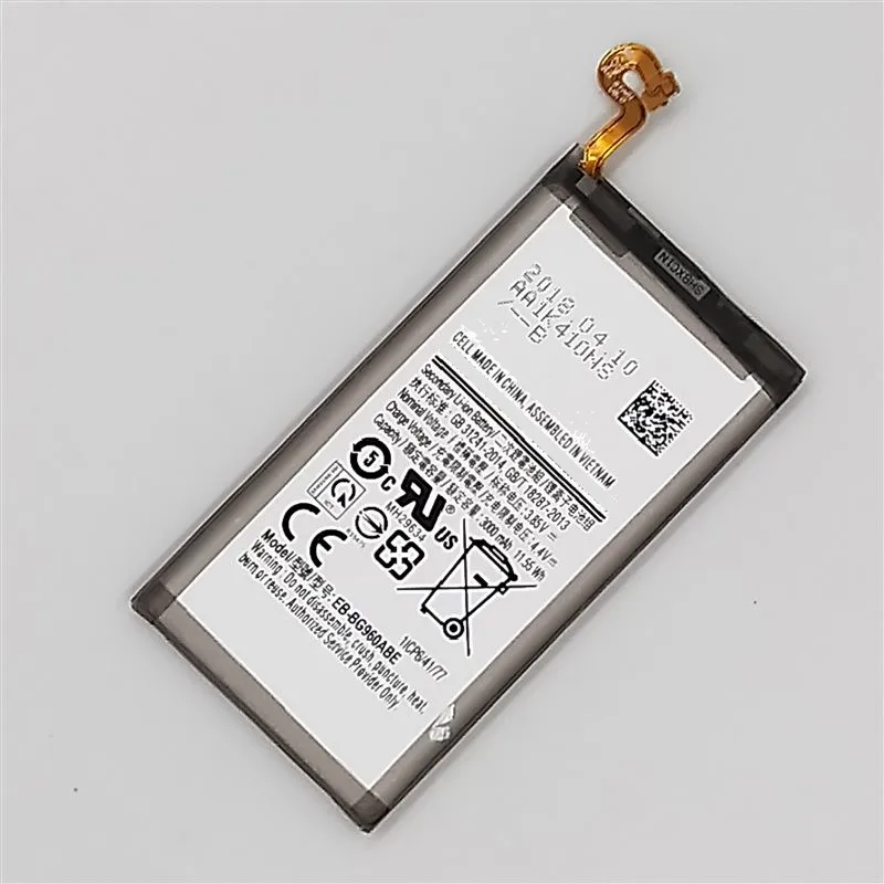 Для Samsung EB BG960ABE батарея Замена для Galaxy S9 G9600 SM G960F G960 3000mAh с 3M клеем|Аккумуляторы