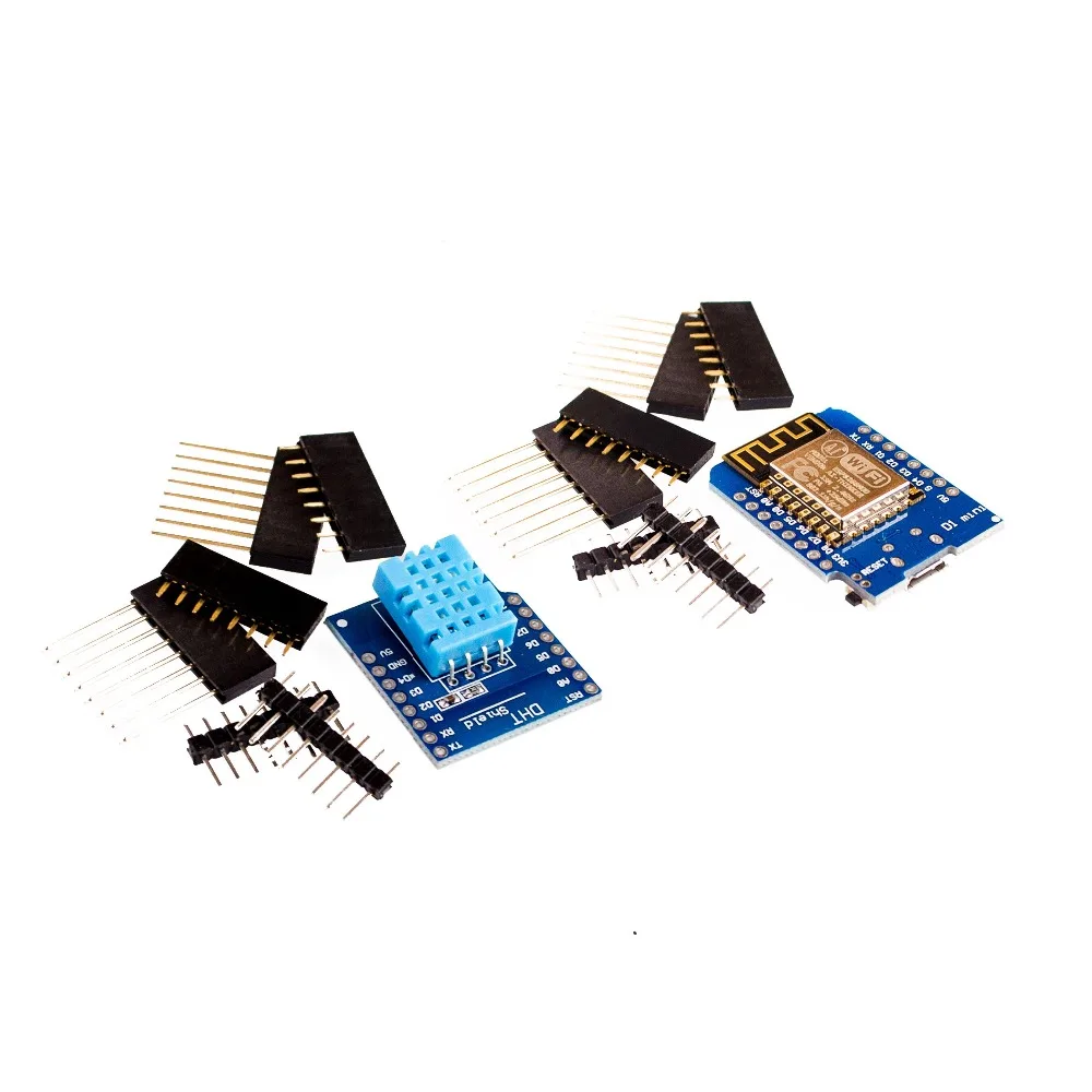 10 комплектов WeMos D1 mini + DHT11 Shield | Электронные компоненты и принадлежности