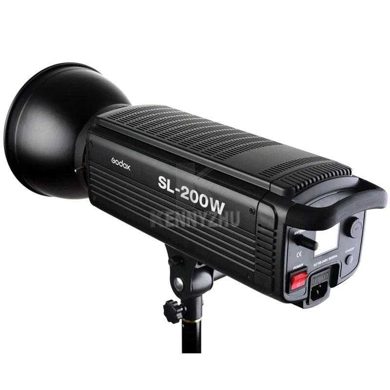 2x Godox непрерывное освещение SL 200W CRI 93 + 16 каналов 5600 K белый SL200W светодиодный свет