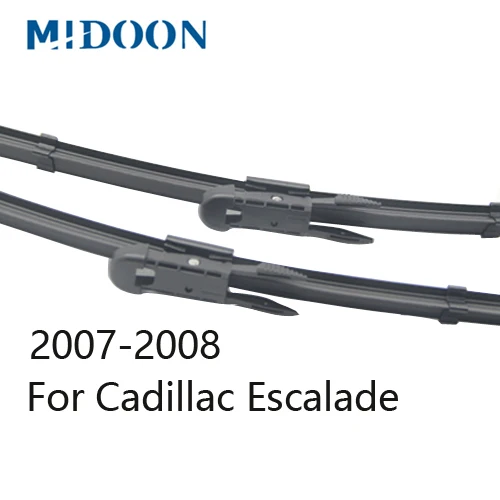 

Щетки стеклоочистителя MIDOON для Cadillac Escalade 22 "и 22" подходят для зажимных рычагов 2007 2008 2009 2010 2011 2012 2013 2014