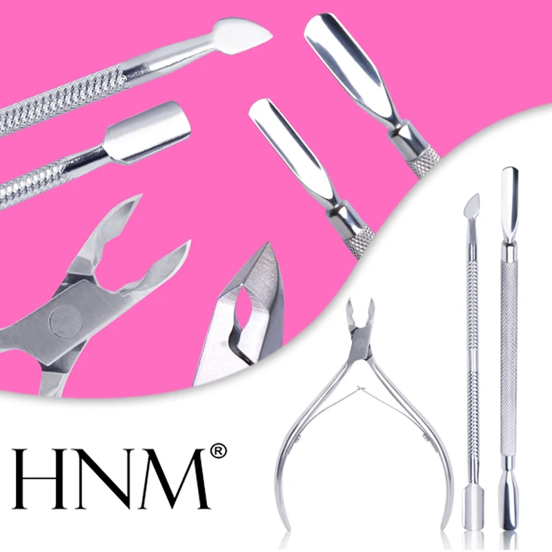 3 шт./лот кусачки для кутикулы из нержавеющей стали набор стрижки ногтей