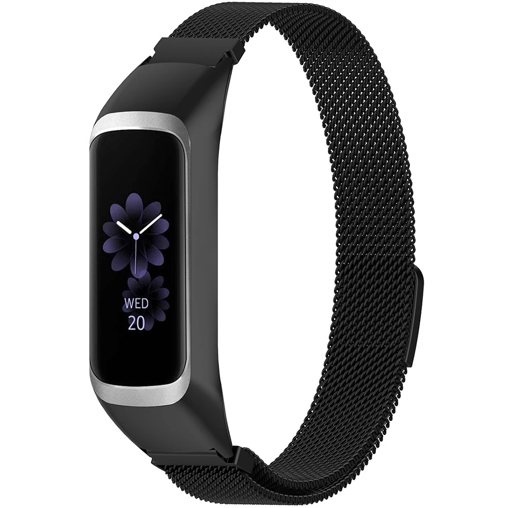 Laforuta высокое качество Миланская петля Нержавеющая сталь ремешок для samsung Galaxy Fit-e Браслет спортивный сменный ремешок для SM-R375