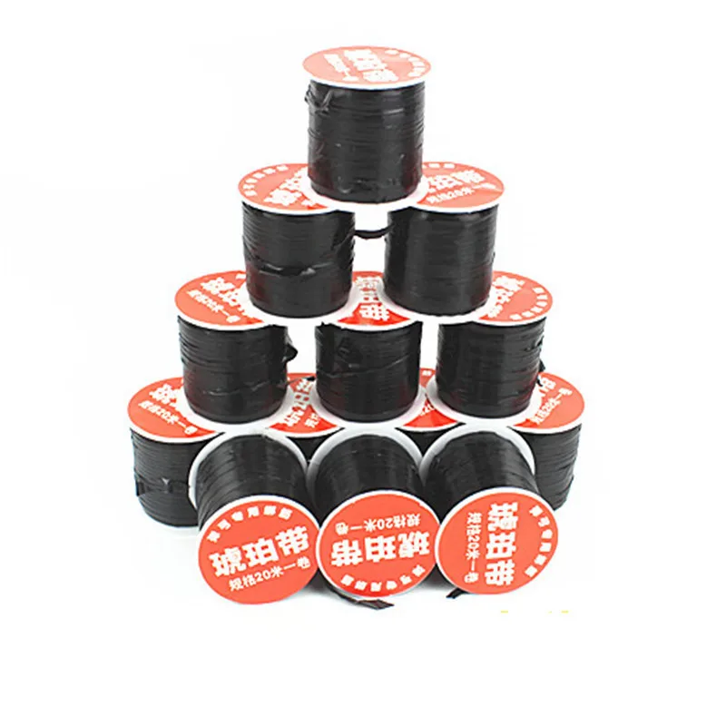 Рогатка с ремнем янтарного цвета 20 метров специальная плоская кожа круглая