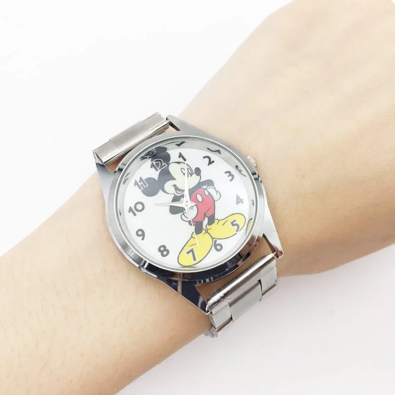 Дизайнер 3D мультфильм животных кварцевые часы для женщин Мода женские наручные
