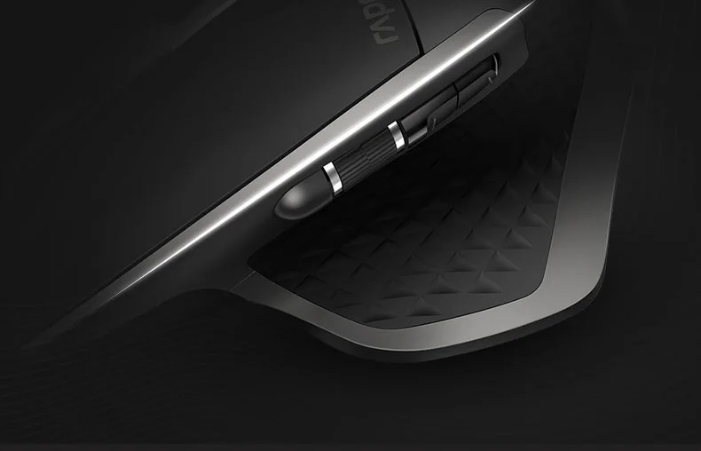 Rapoo MT750 многомодовая перезаряжаемая беспроводная мышь Bluetooth 3,0, 4,0 2,4G многократное подключение и простое переключение