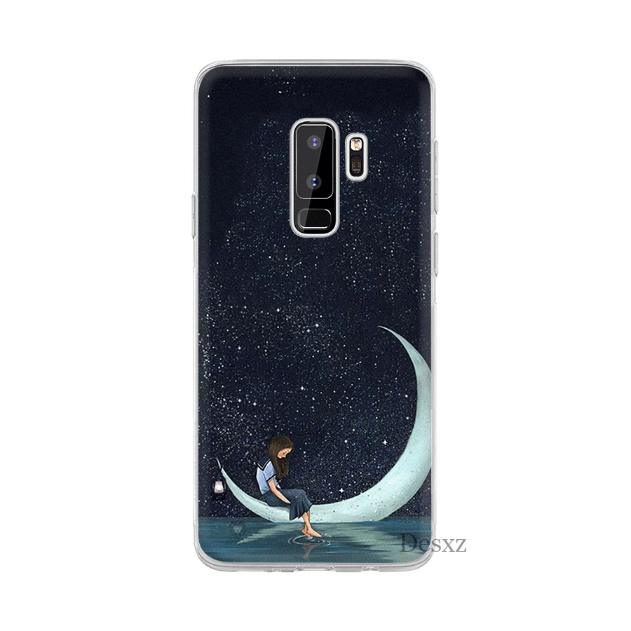 Красивый сценический чехол для Samsung S3 S4 S5 S6 S7 Edge S8 S9 S10 Plus S10e Note 8 9 Жесткий Чехол |