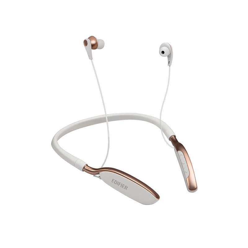 EDIFIER W360BT беспроводной Bluetooth подголовник гарнитура круглая шея гарнитура спортивные наушники 13 мм неодимовые драйверы для xiaomi IOS - Цвет: White