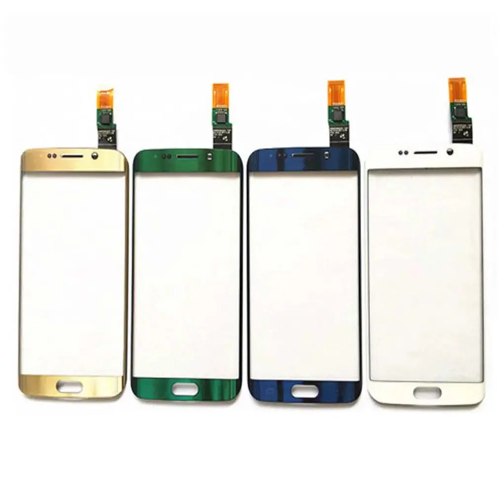 Для samsung S6 Edge дисплей ЖК-экран изогнутый чехол дигитайзер сборка рамка смартфон против царапин дисплей