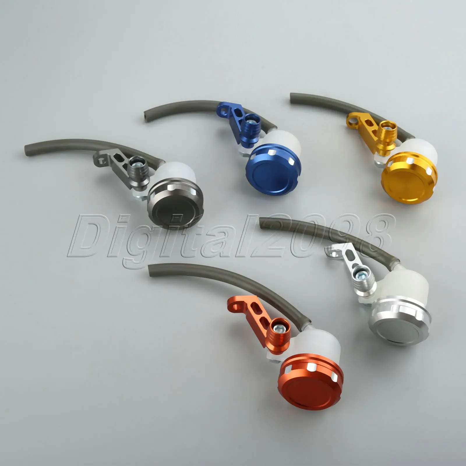 Новинка резервуар для жидкости мотоцикла Yetaha с ЧПУ бак тормозной муфты Honda Suzuki