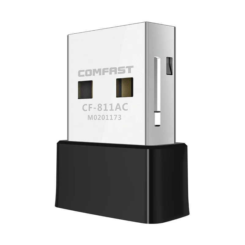 

50 шт. CF-811AC 650Mbps беспроводной USB Wifi адаптер 802.11b/g/n/ac сетевая карта 2,4 + 5 Ghz wi fi ethernet адаптер PC wi-fi ключ