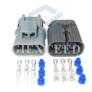 3 Pin 7223-1834-40 2,8 мм Автомобильная Катушка зажигания Женский штекер автомобиля O2 кислорода Сенсор разъем для Nissan