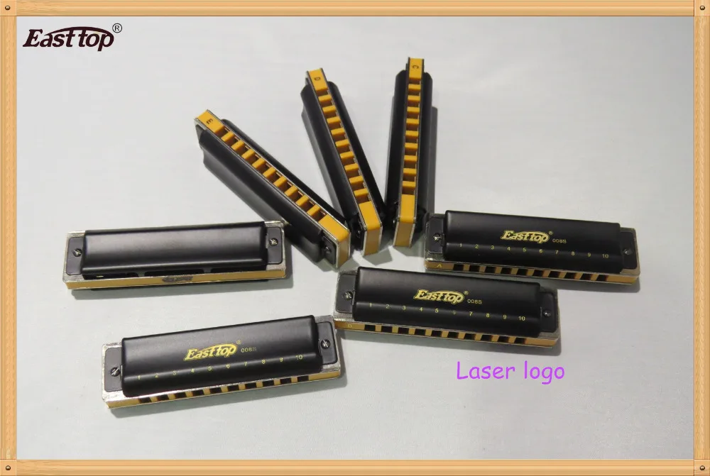 EASTTOP diatonic harmonicas T008S 10 отверстий 7 клавиш профессиональный набор для paly | Спорт и