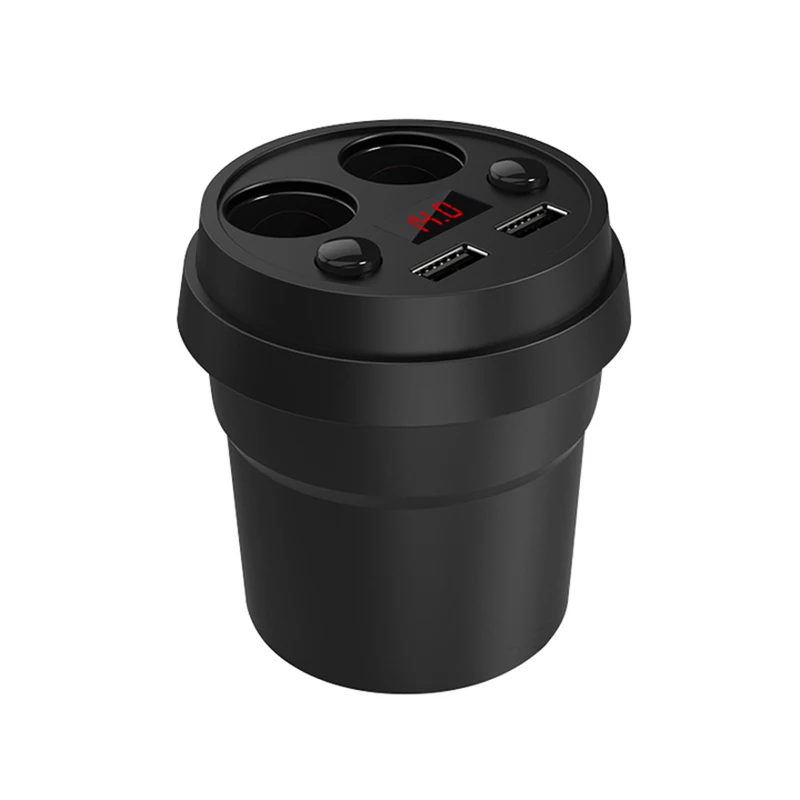 

3.1A/80W Dual USB Charger Car Adapter With 2 Socket Splitter