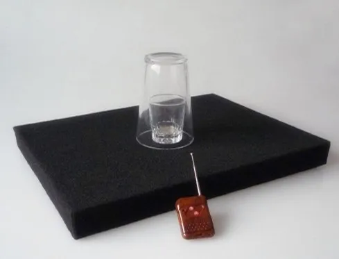 Магический монета для фокусов в стекле и лопастной лоток комбинация магический