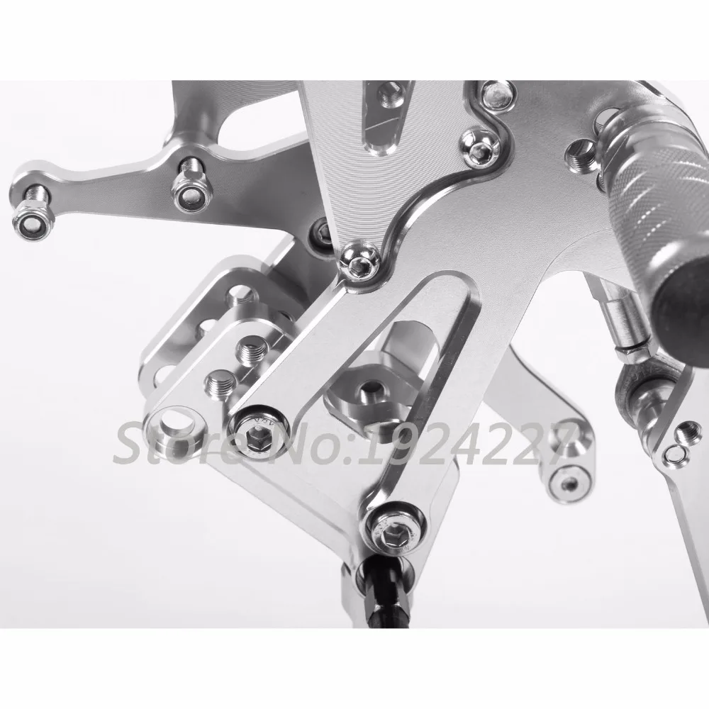 CNC Алюминиевые Подножки Rearsets задние наборы тормозных сдвигов Мотоцикл