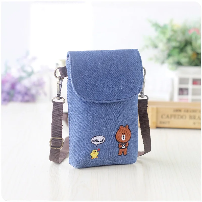 Тканевый Кошелек для монет с мультяшным принтом Детский кошелек маленький чехол