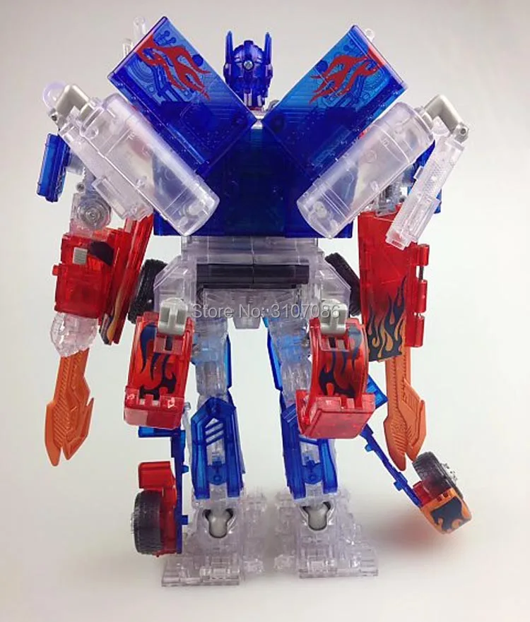 Трансформация фильм OP Commander TKR прозрачный лидер ко со звуковым световым эффектом