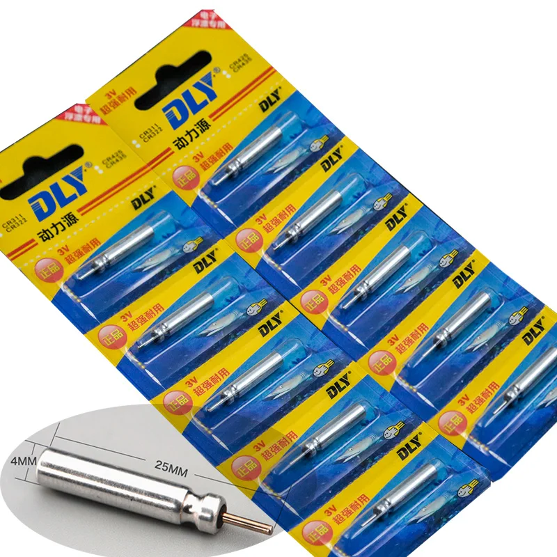 10 шт. литиевые светящиеся элементы для рыбалки|luminous float|float batteryfloating float |