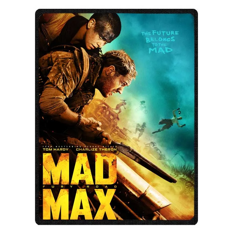 Mad Max Pattern Soft Plush Crib Bed Plane Sofa Throw Blanket Coral Fleece Baby Kids Children Blankets Bedspread | Дом и сад