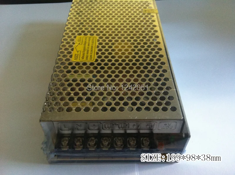 Вход 100-240VAC выход 24VDC 5A 100W Регулируемый импульсный источник питания | Обустройство