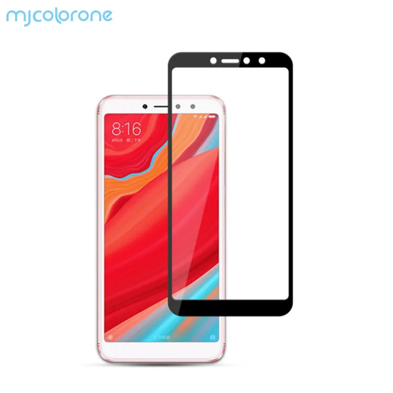 Mjcolorone Полный закаленное Стекло для xiaomi redmi S2 Экран протектор s2 телефон|Защитные