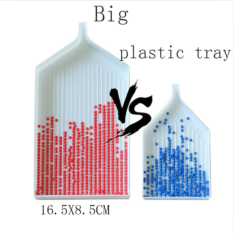5D инструменты для вышивки картин со стразами 28 ячеек коробка хранения липкая
