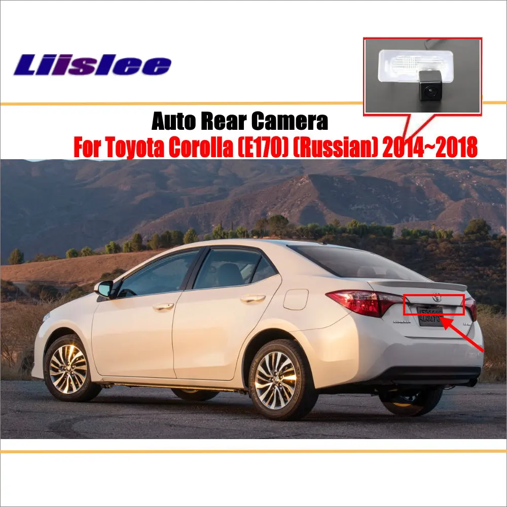 Автомобильная камера заднего вида для Toyota Corolla (E170) (Россия) 2014 2018 парковочная