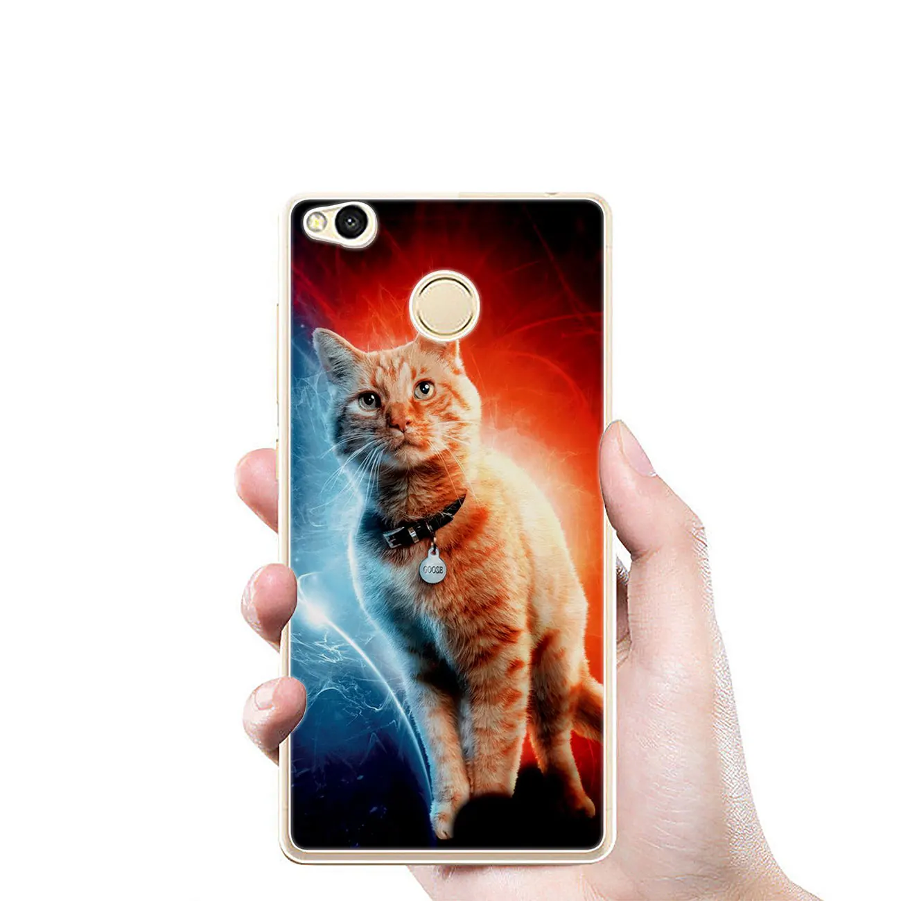 Твердый чехол для телефона Lavaza Captain Marvel Cat Xiaomi Redmi K20 8A 7A 6A Note 8 8T 7 5 6 Pro 4