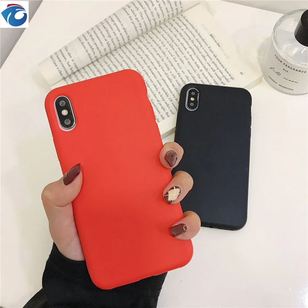 HUANQING Luxury Liquid Silicone Case For iPhone 7 6 Plus Phone Cover for Apple 8 6s X XS MAX XR Protection |