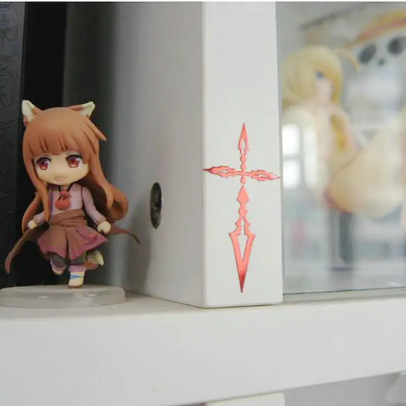 11 шт./компл. Fate Stay Night Аниме металлическая наклейка Стикеры s для Мобильный телефон