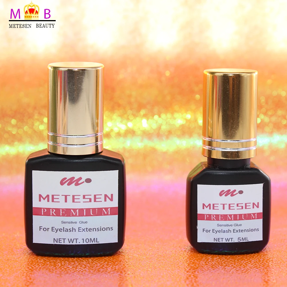 METESEN BEAUTY клей для наращивания ресниц профессиональный черный 1 2 s сухое время