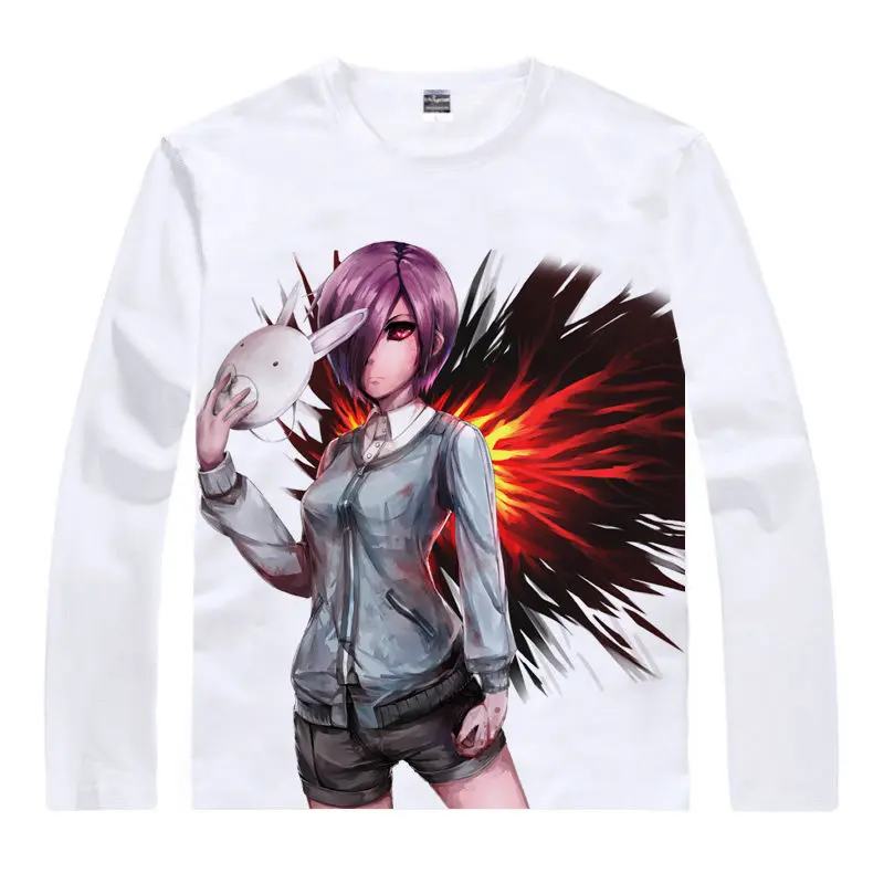 Футболка гуру Токио рубашка с чистой кровью футболки на заказ аниме мультяшный