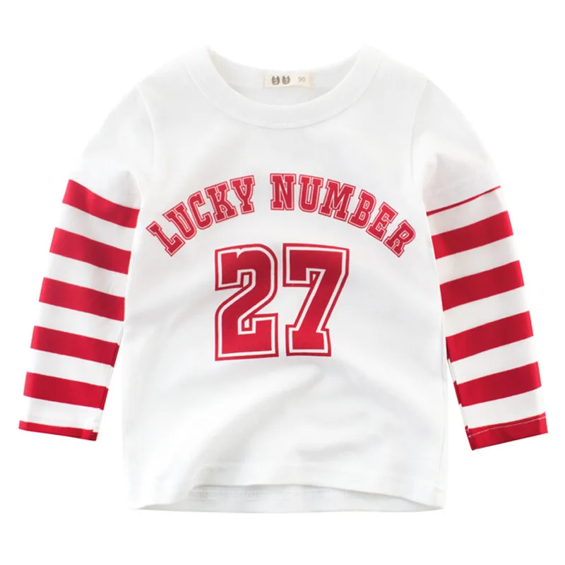 Футболка Топы с длинными рукавами для мальчиков футболки детские детская