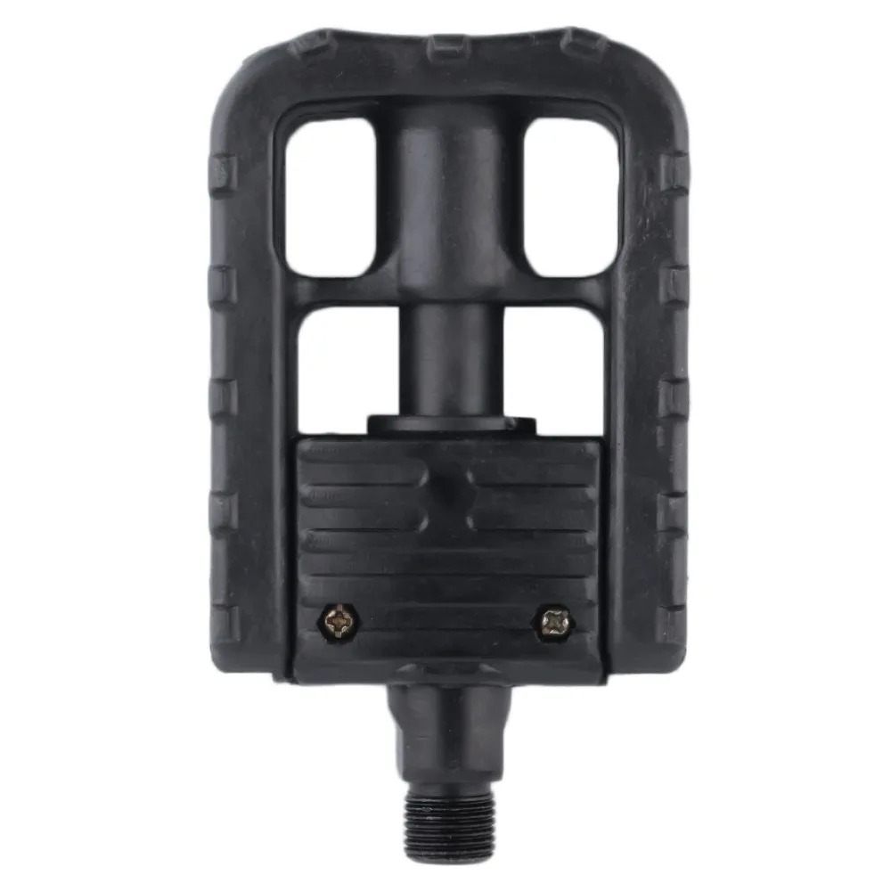 1 пара универсальных пластиковых складных педалей для горного велосипеда Нескользящие черные всех типов