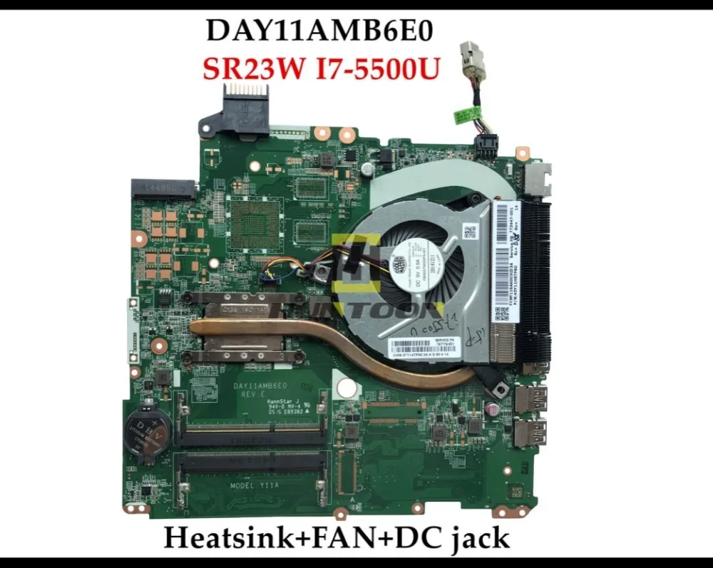 Оптовая продажа материнская плата DAY11AMB6E0 для ноутбука HP Envy 15 P K серии SR23W I7 5500U