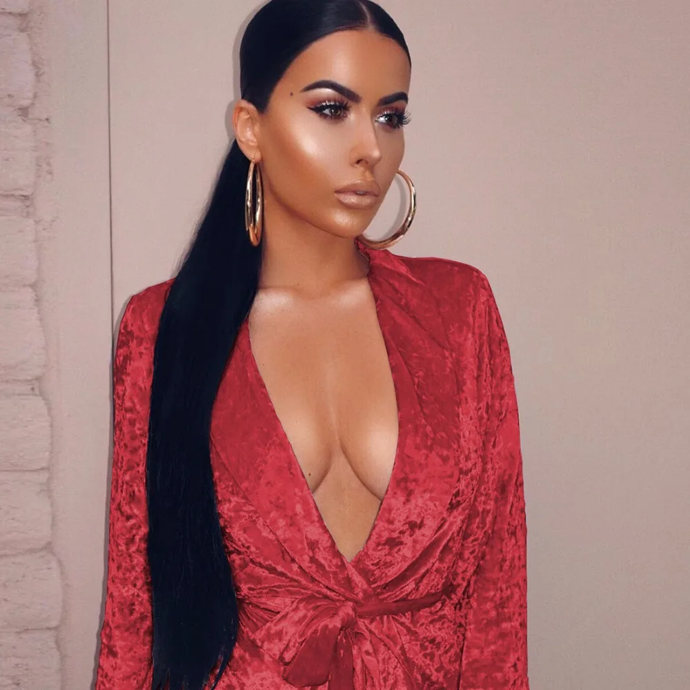 Модный женский пижамный комплект из двух предметов осенне-весенний бархатный