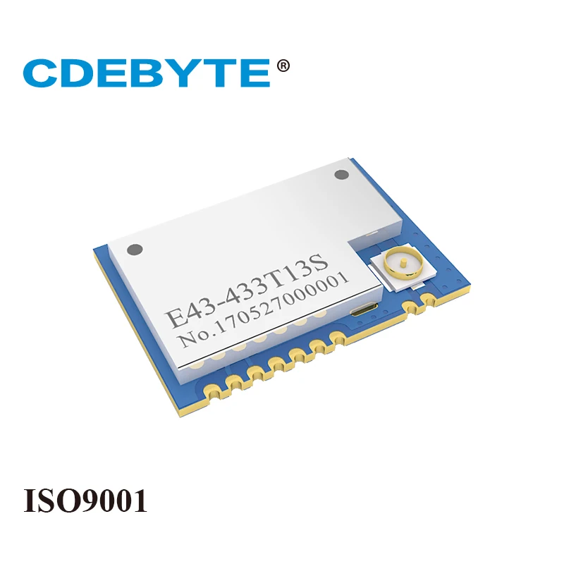 Беспроводной передатчик и приемник UART E43 433T13S МГц 20 МВт IPX Stamp 433 IoT uhf SMD|uart wireless|ipx