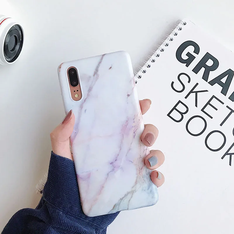 Art Flowers Marble Case For Samsung A40 A50 A70 Cover For Samsung S10E S10 S9 S8 Plus Silicone TPU Case Flower Soft Silicon - Цвет: F