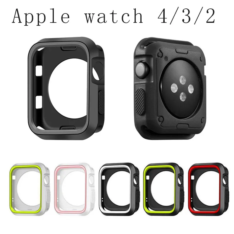 Мягкий защитный чехол из ТПУ для Apple Watch 44 мм 40 38 42 идеальный бампер iwatch серии 4/3/2/1 |