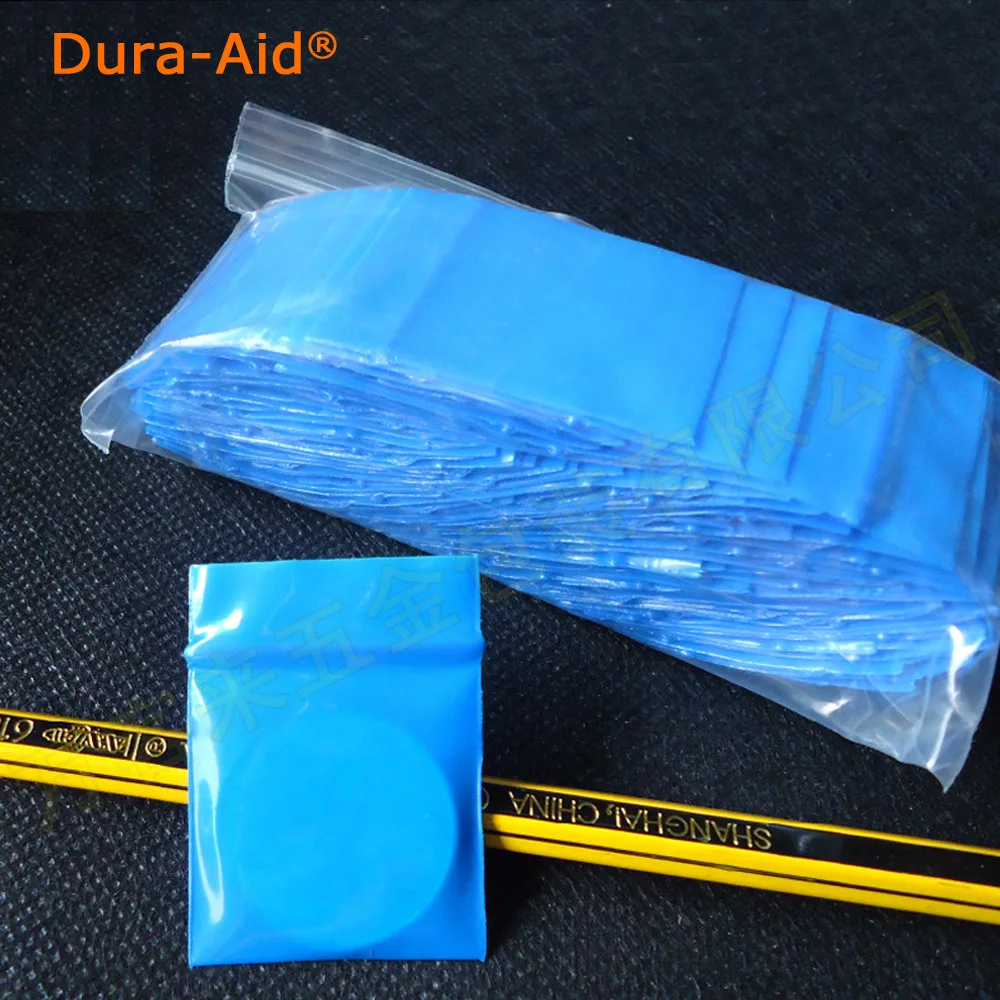 

Dura-Aid 500pcs 0.2mm Thick Plastic PE Zip Lock Packaging Bags blue Mini Ziplock Coin Earrings Jewelry Packaging Bags