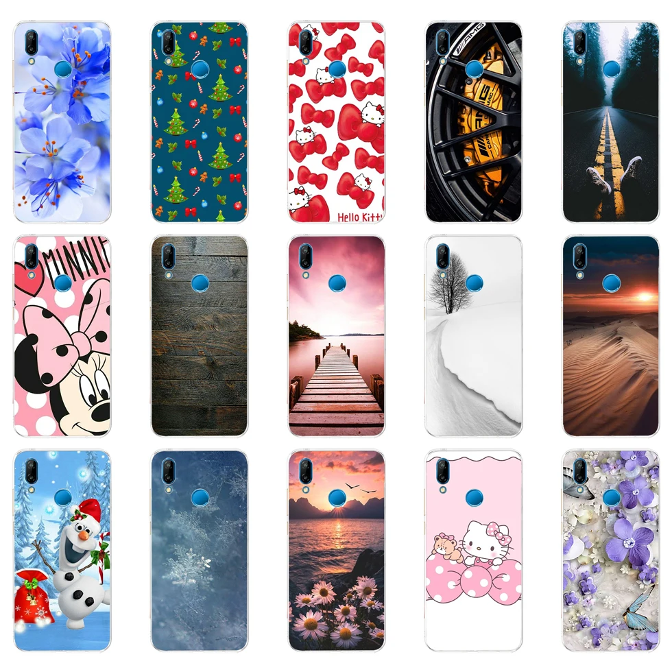 X Силиконовый чехол для huawei Nova 3 3i из мягкого ТПУ задняя крышка Nova3 nova3i INE-LX2 INE-LX9